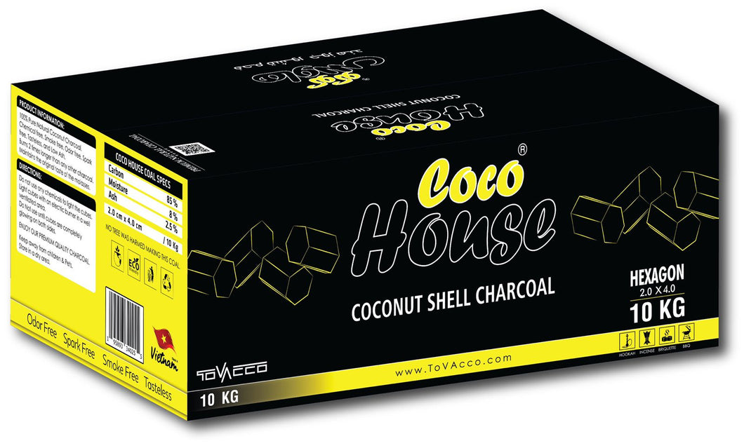 COCO HOUSE YELLOW HEXAGONAL 10kg